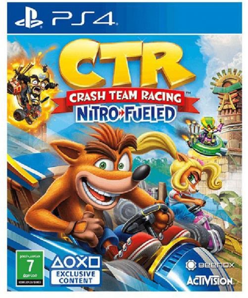 لعبة CTR Crash Team Racing: Nitro-Fueled لجهاز PlayStation 4